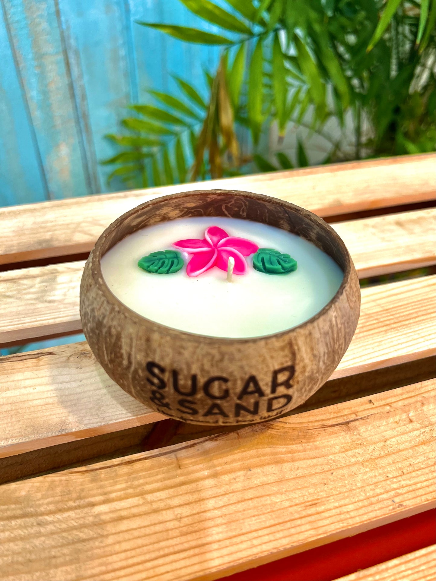 Plumeria Coconut Candle