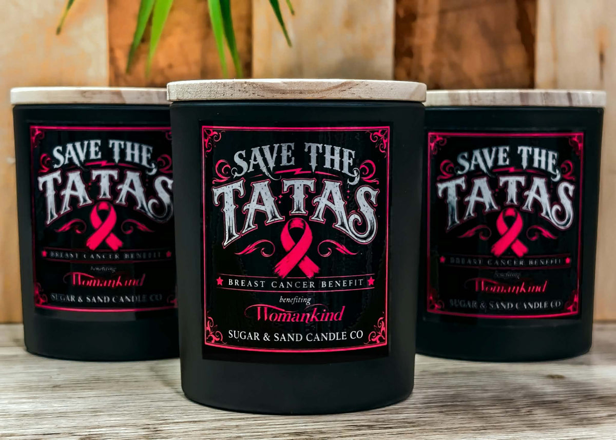 Save The Tatas Benefit Candle