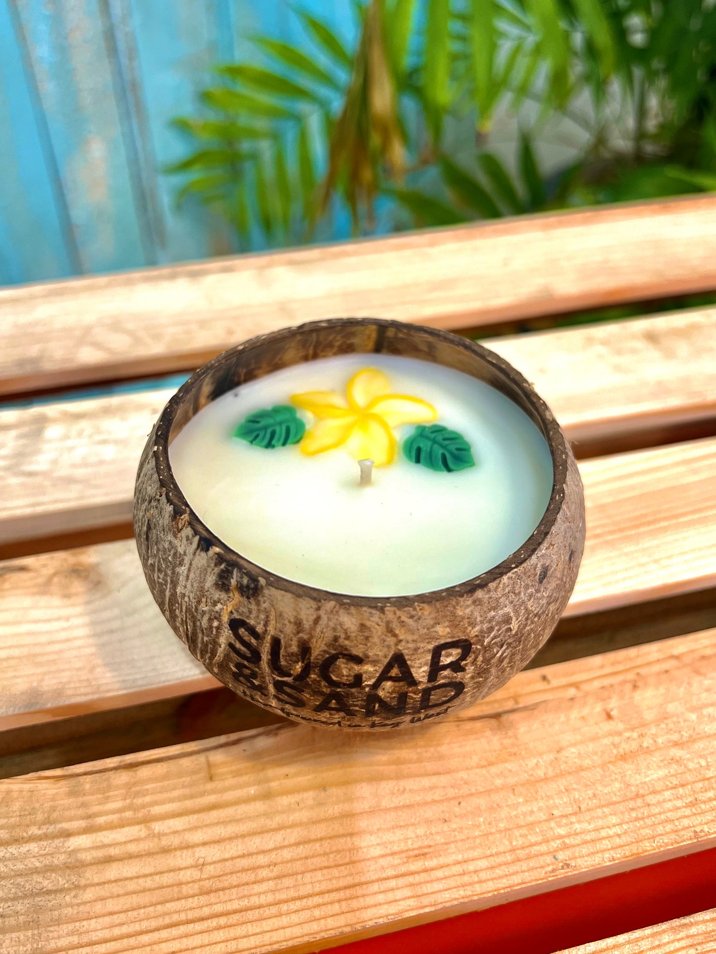 Plumeria Coconut Candle