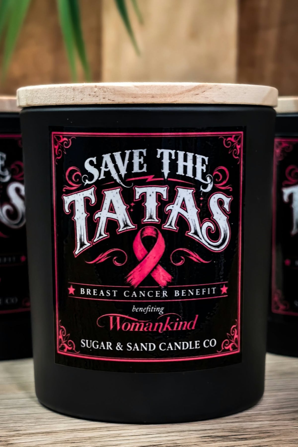 Save The Tatas Benefit Candle