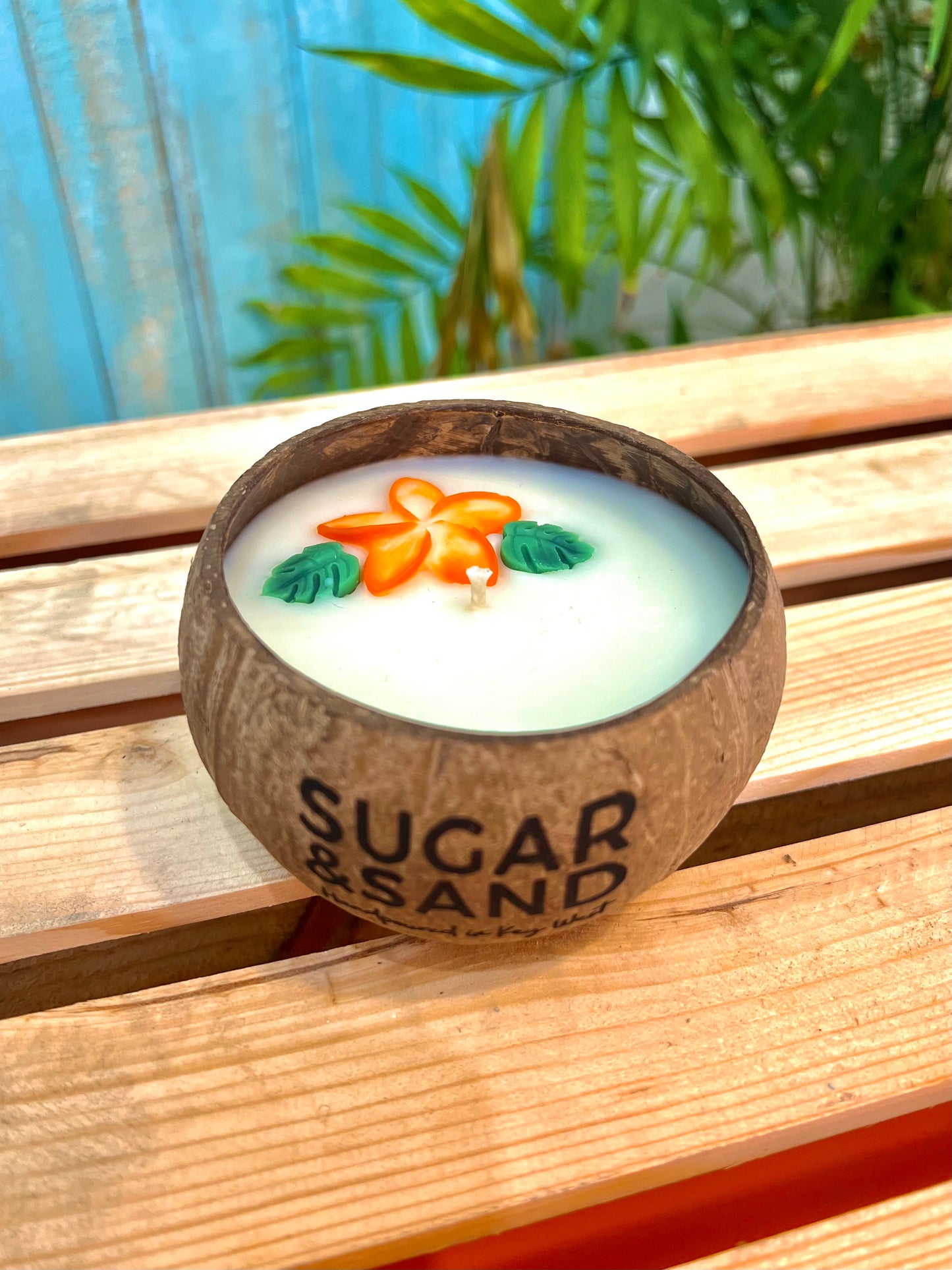 Plumeria Coconut Candle