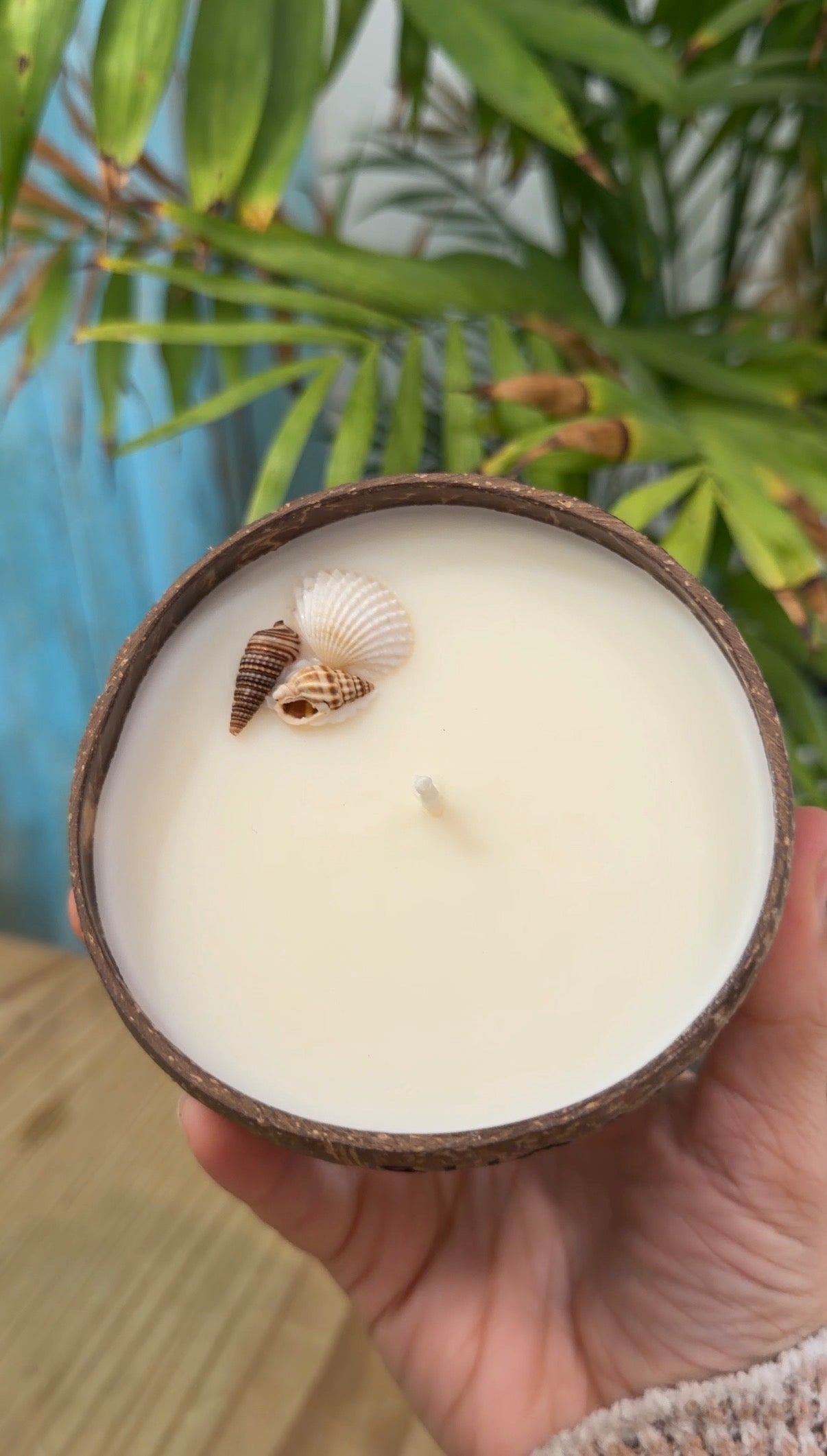 Coconut Candle (Includes cotton drawstring bag)