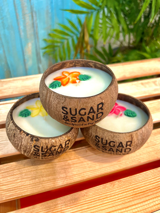 Plumeria Coconut Candle